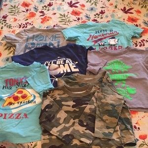 Lot of 7 Boys Shirts, 18-24 months